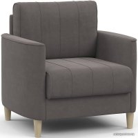 Интерьерное кресло Нижегородмебель Лора ТК 331 (ультра стоун серо-коричневый/бежевый)