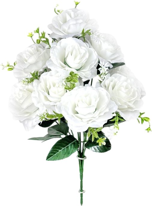 

Искусственный букет KlrBy Розы с добавками СН10б