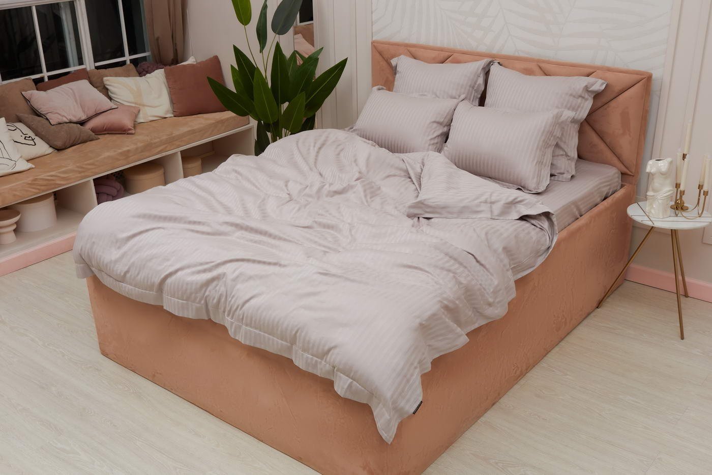 

Постельное белье Sofi De MarkO Моне Евро 2н Евро-СС-М-пл (пепельный/лиловый)