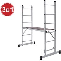 Лестница-трансформер Новая высота NV 1415 помост 6 ступеней