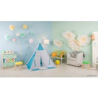 Вигвам Polini Kids Зигзаг (голубой)