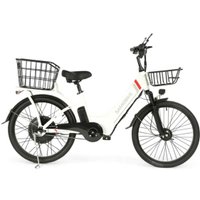 Электровелосипед SameBike E-ALFA NEW (белый)