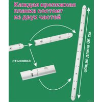 Сушилка для белья Comfort Alumin Group Потолочная телескопическая 7 прутьев 140-250см (алюминий) в Могилеве