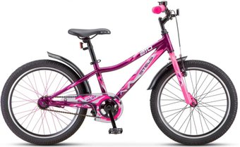 Stels Pilot 210 20 Z010 2021 (фиолетовый/розовый)