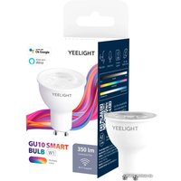 Светодиодная лампочка Yeelight Smart Bulb W1 Multicolor YLDP004-A GU10 4.5 Вт