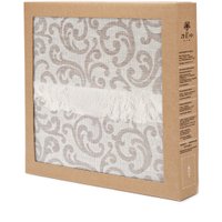 Плед Лен наш Завиток 215962 (180x220, бежевый)