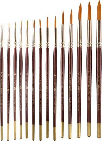 

Кисть для рисования Невская палитра Decola 2066781 (синтетика, круглая, №11)