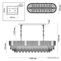 Подвесная люстра Odeon Light Fiesta 5070/14