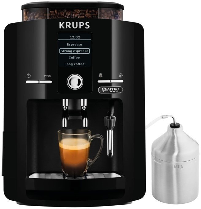 

Кофемашина Krups Quattro Force EA82F010