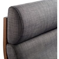 Интерьерное кресло Ikea Поэнг (коричневый/шифтебу темно-серый) 493.028.07