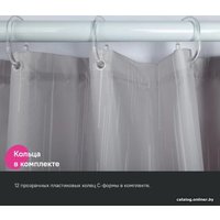 Шторка-занавеска для ванны IDDIS Base BD02P24i11