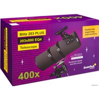 Телескоп Levenhuk Blitz 203 Plus