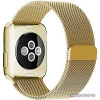 Браслет Rumi Milanese loop металлический для Apple Watch 38/40/41mm (золотистый)