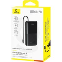 Внешний аккумулятор Baseus Bipow 2 Power Bank 10000mAh (черный)
