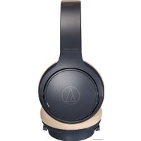 Наушники Audio-Technica ATH-S220BT (темно-синий/бежевый)