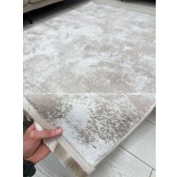 Ковер для жилой комнаты Radjab Carpet Амаль Прямоугольник 0901A (2.4x3.4, Cream/Beige)