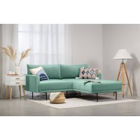 Угловой диван Divan Мисл-1 Barhat Mint 172536 (зеленый)