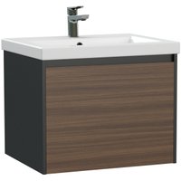  Cersanit Тумба под умывальник Grande 60 Como 60 64759 (черный орех)