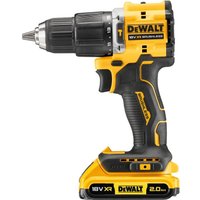 Ударная дрель-шуруповерт DeWalt DCD100YD2T (с 2-мя АКБ 2 Ач, кейс)