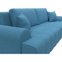 Диван Лига диванов Лига-080 131112 (рогожка амур 10 голубой)