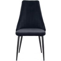 Стул UTFC С-67 Сиена 4К BL Velutto 20 (черный)