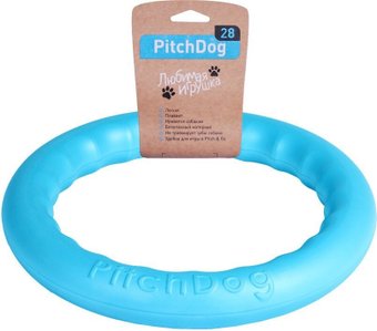 Pitchdog Кольцо d 28 см голубой