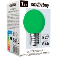 Светодиодная лампочка SmartBuy G45-01W/E27 SBL-G45G-01-E27
