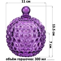 Емкость Elan Gallery Пузырьки 890912 (фиолетовый)