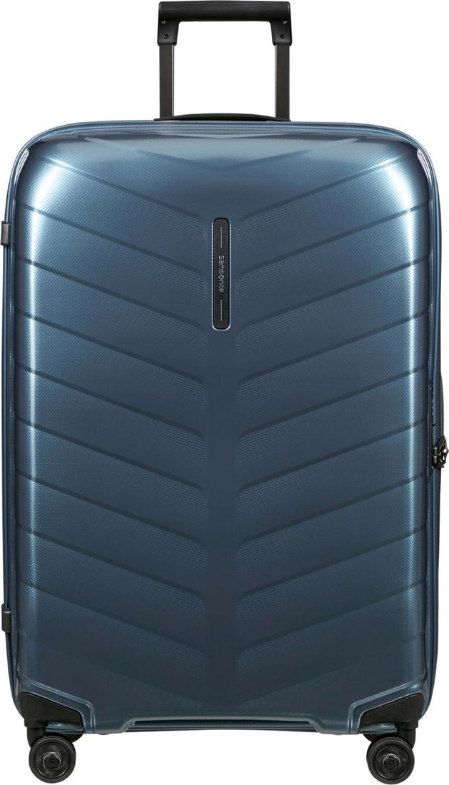 

Чемодан-спиннер Samsonite Attrix Steel Blue 75 см