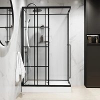 Душевая кабина Niagara Standart ST120/80/15QR/KL/BKT 120x80x215