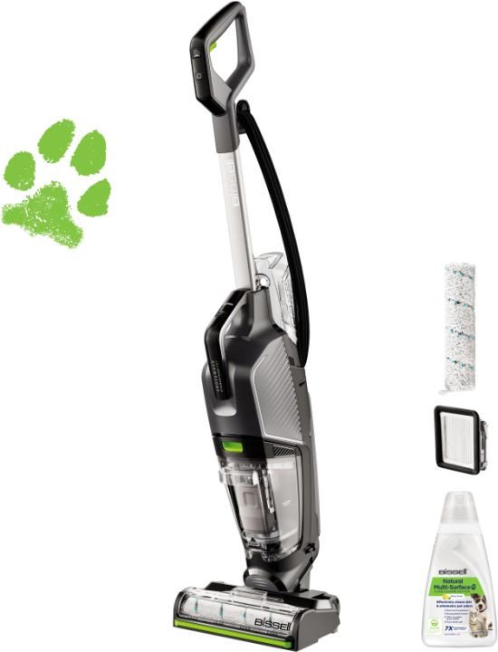 

Вертикальный моющий пылесос Bissell CrossWave HydroSteam Pet Select 3527N
