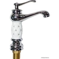 Смеситель BRIMIX 115 (хром/белый)