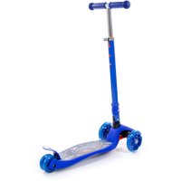 Двухколесный детский самокат Полесье Со складной ручкой 0072C-V1(С) (синий)