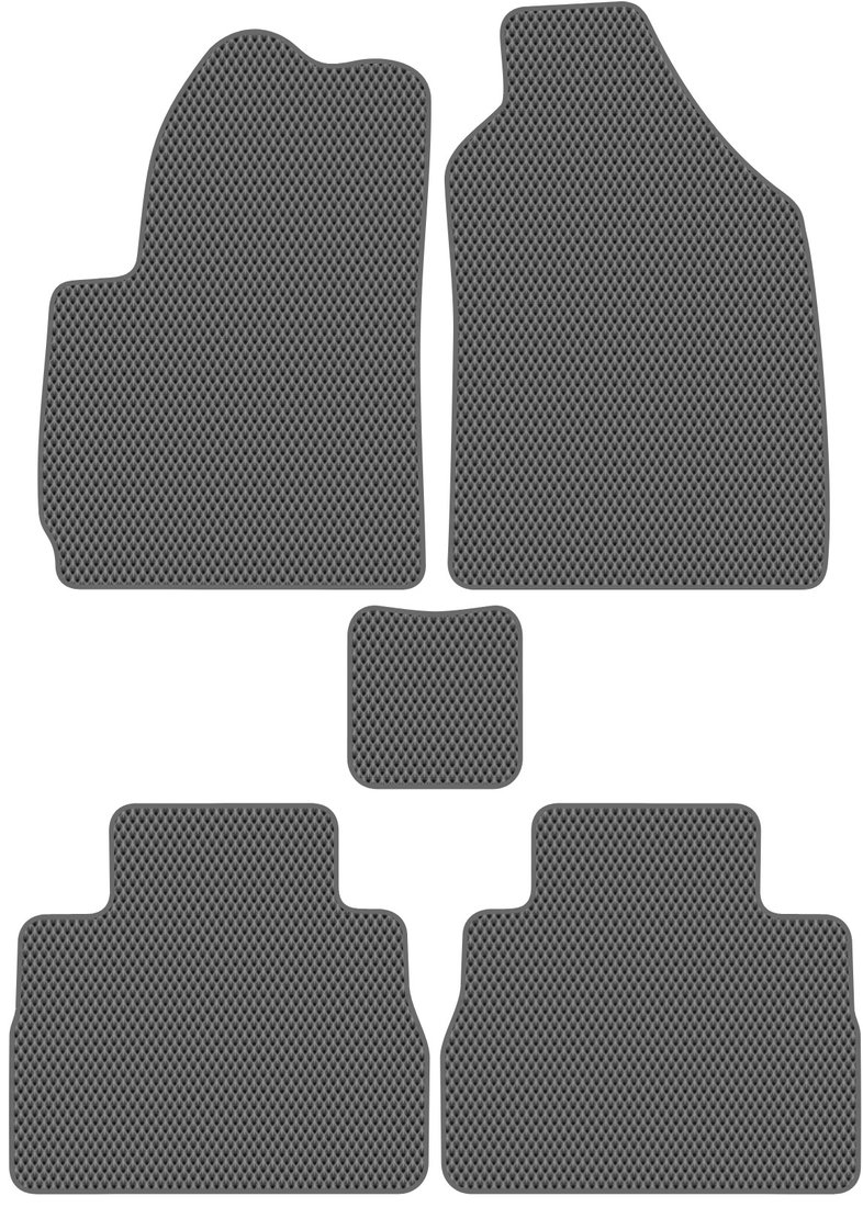 

Комплект ковриков для авто Alicosta Jetour X70 Plus I (suv) 2020 - Н.В. (серый, ромб)