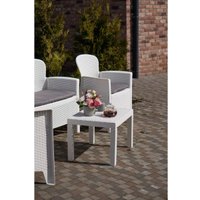 Набор садовой мебели Ipae Progarden JUN06CBI (белый)