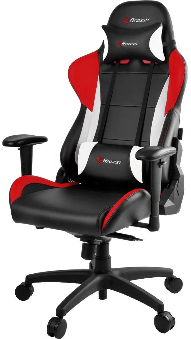 

Игровое (геймерское) кресло Arozzi Verona Pro V2 (черный/красный/белый)