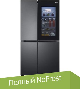 Холодильник side by side LG DoorCooling+ GC-Q257CBFV