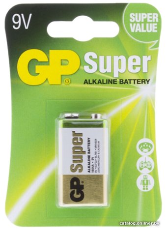 Батарейка GP Super 6LR61/1604A