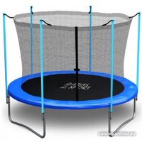 Батут Atlas Sport 183 см - 6ft (внутренняя сетка, синий)