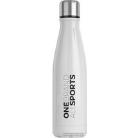 Бутылка для воды Nutrend Stainless Steel Bottle 2021 750мл (белый)