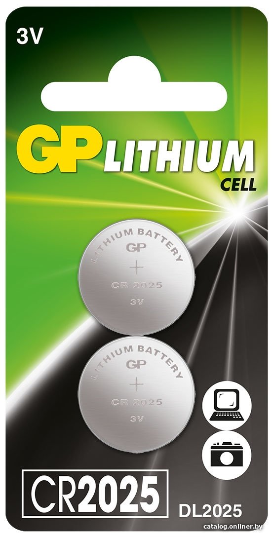 Батарейка GP Lithium CR2025-7C2