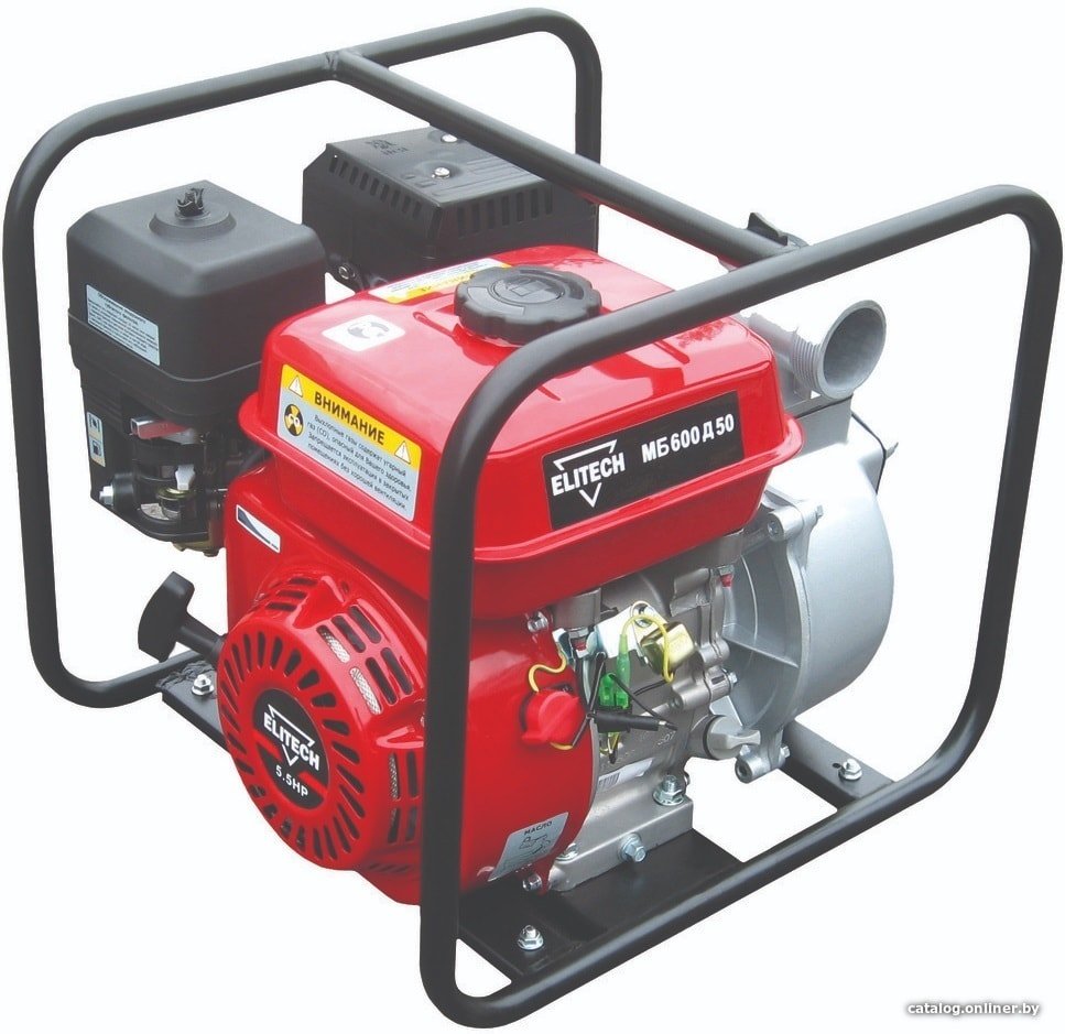 Мотопомпа ELITECH МБ 600Д50