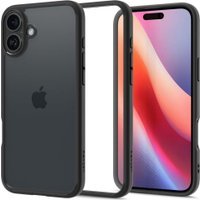 Чехол для телефона Spigen Ultra Hybrid для iPhone 16 Matte Black