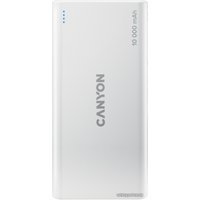 Внешний аккумулятор Canyon PB-108 10000mAh (белый)