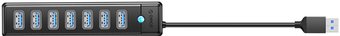 USB-хаб Orico PW7U-U3-10-BK-EP