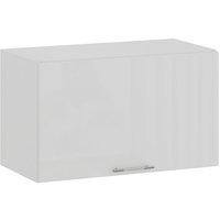 Шкаф навесной Трия Весна 1В6Г (белый/белый глянец)