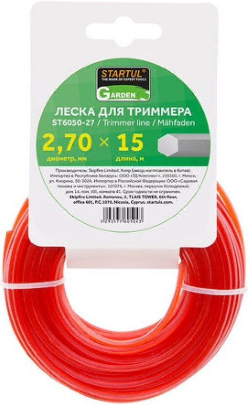 

Леска для триммера Startul ST6050-27