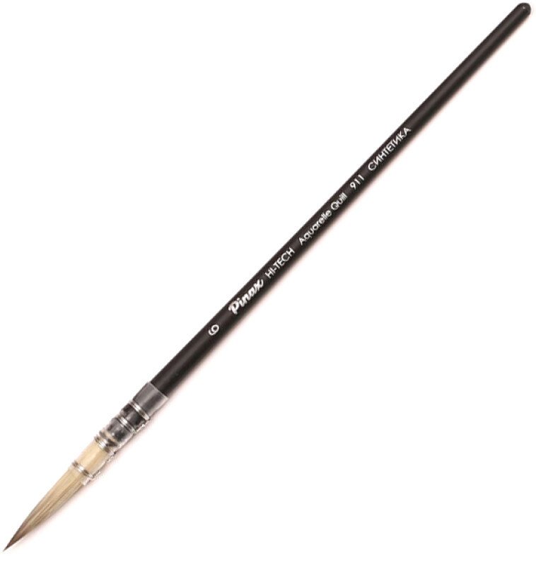 

Кисть для рисования Pinax Hi-tech Aquarelle Quill №6 911006 (синтетика, круглая)