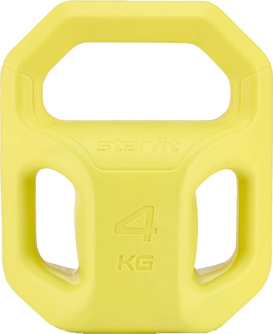 

Диск Starfit DB-505 4 кг (желтый)