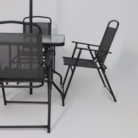 Комплект подушек AksHome Picnic (серый/черный)